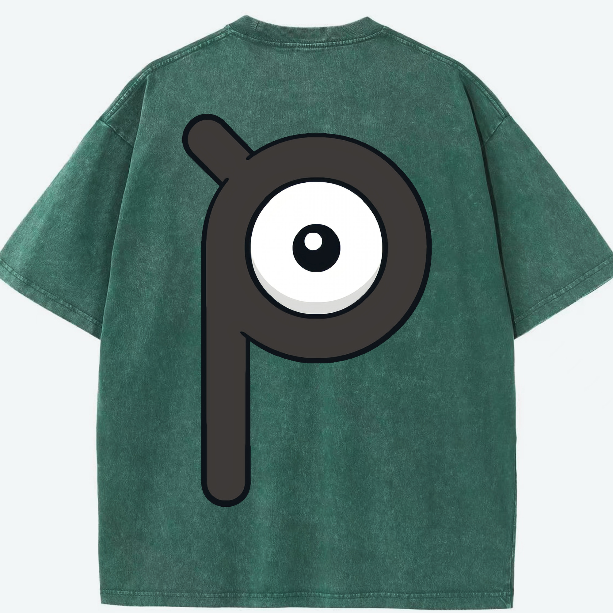 （画像用） ポケットモンスター Pokémon 綿100% ヴィンテージ風 半袖Tシャツ（背面プリント）